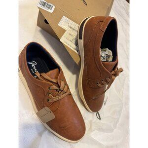 Jousen Milan Mens Brown Lace Up Dress Shoes Men’s Size 10.5 NEW